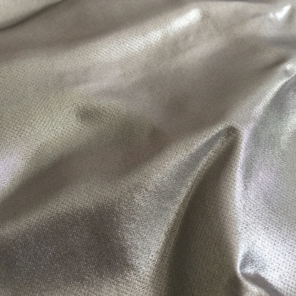 J. Crew • Metallic Silk Mini-Skirt - Picture 5 of 6
